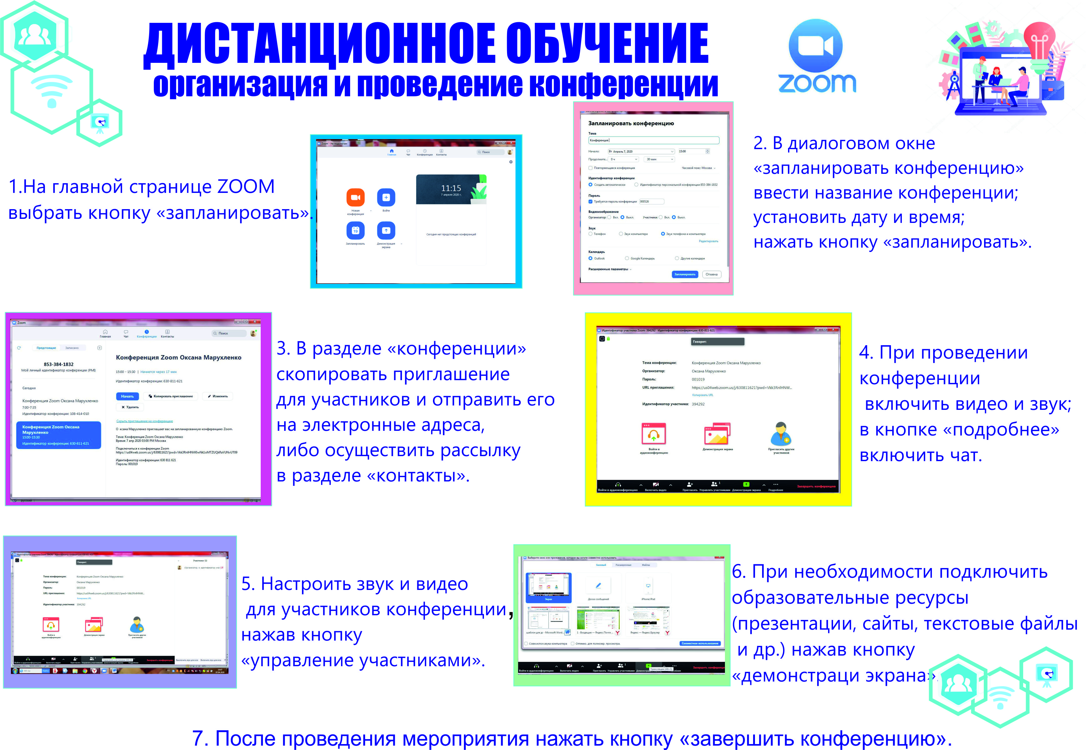 Памятки по организации дистанционного обучения Памятки по организации дистанционного обучения