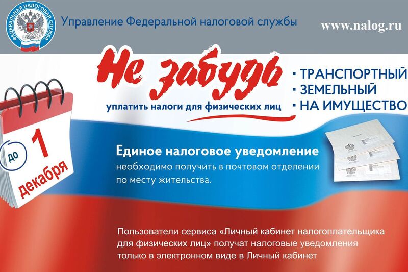 Важно не забыть заплатить налоги.
